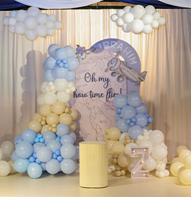 Wedding floral ceremony