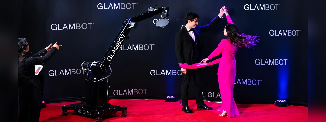 Glambot for corporate event in Dubai