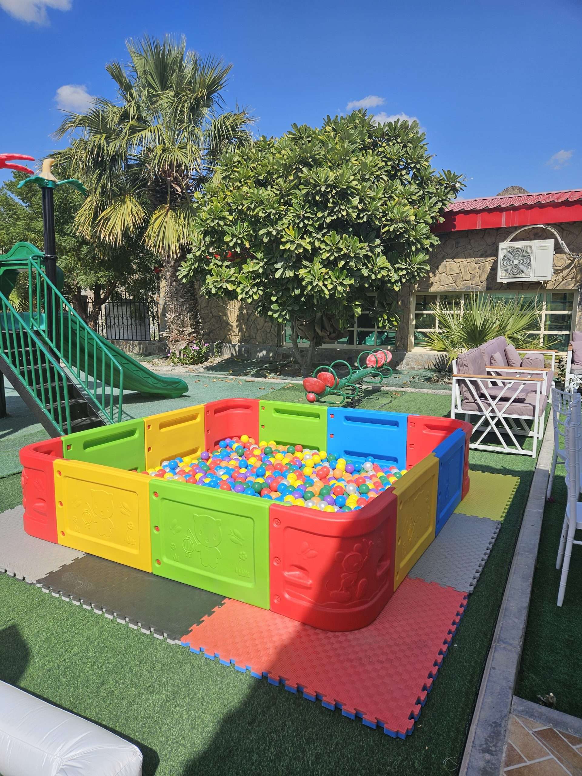 Ball Pit with Slide