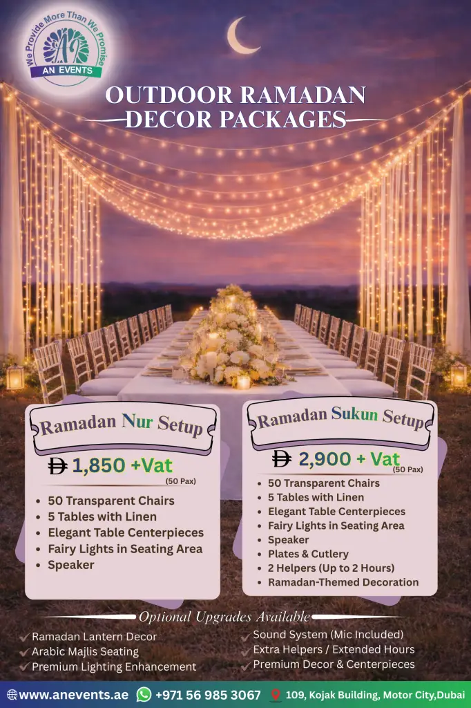 Ramadan outdoor decoration offer